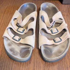 Birkenstock Florida Peach/Beige Sandals